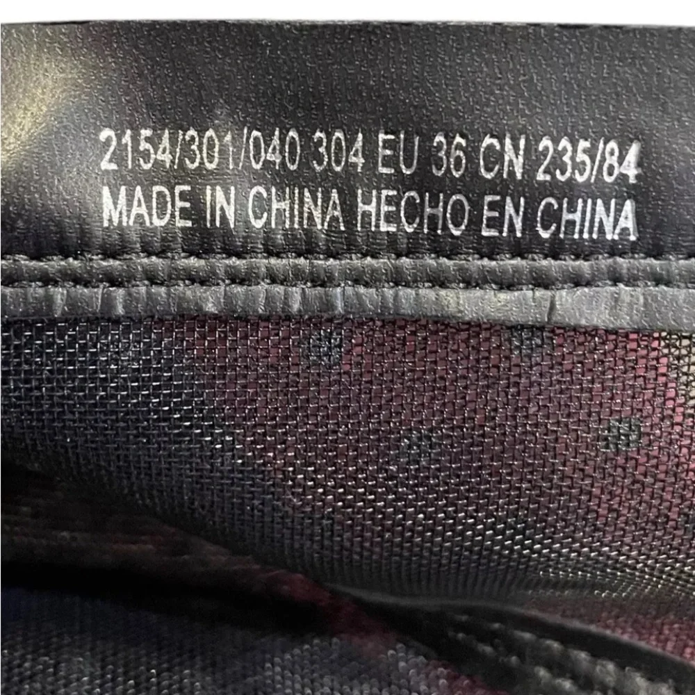 Zara Basic Black Mesh Polka Dot Pointed Toe Boots – EU 36 (Fits US 6–6.5) - Picture 7 of 10